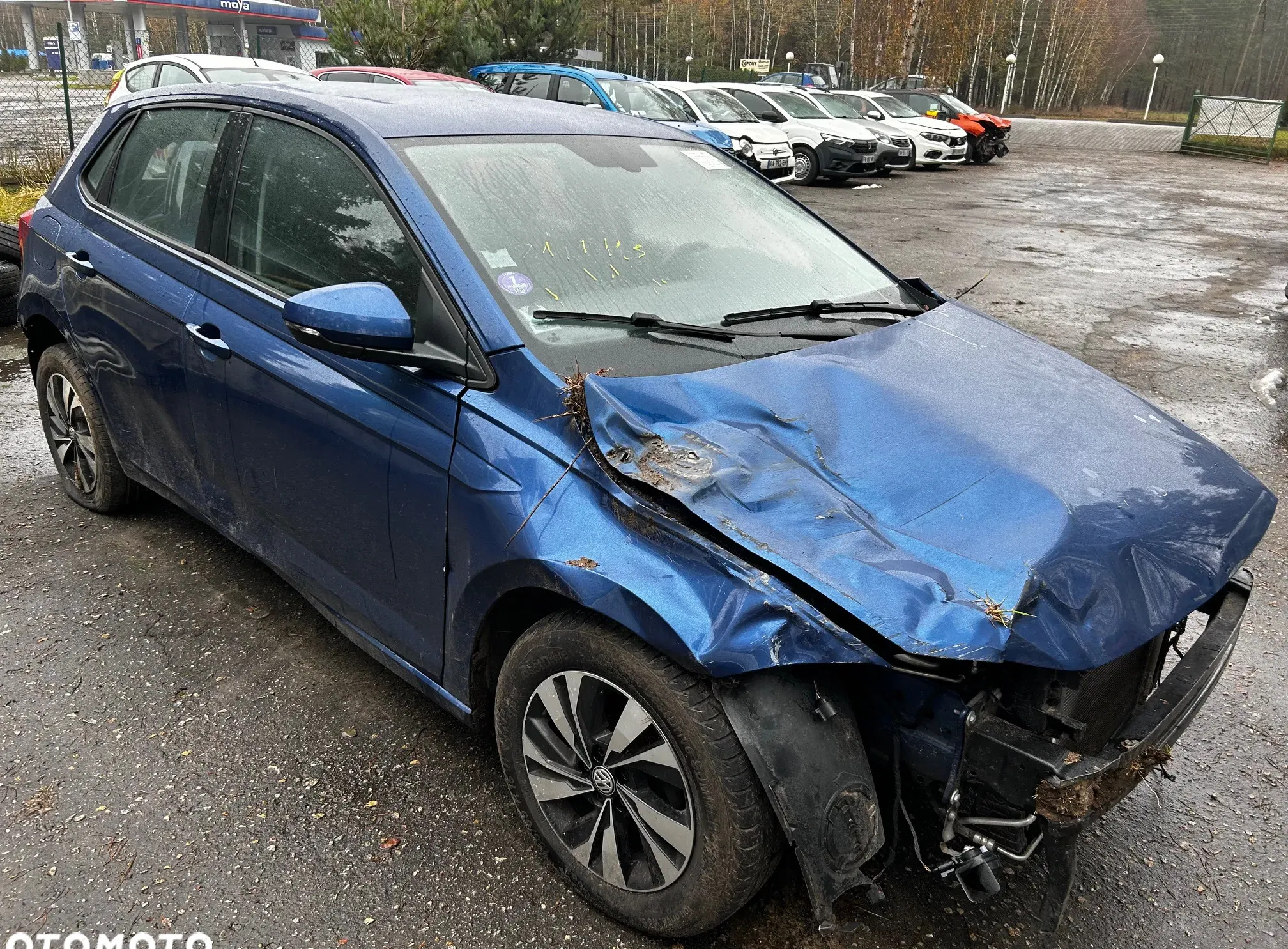 samochody osobowe Volkswagen Polo cena 12900 przebieg: 131871, rok produkcji 2018 z Toszek